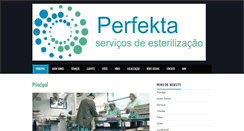 Desktop Screenshot of perfekta.com.br