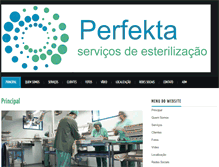 Tablet Screenshot of perfekta.com.br